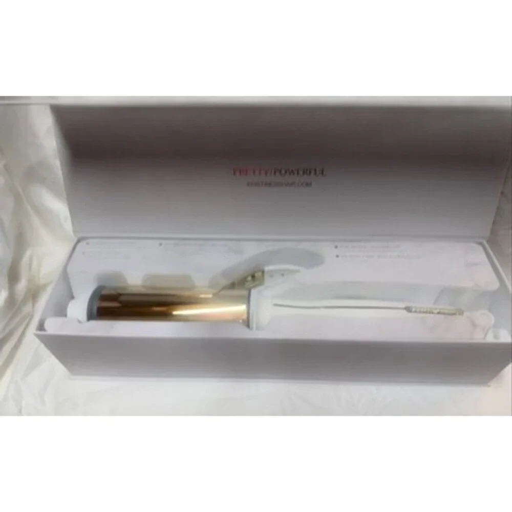 Kristin Ess Titanium Curling Iron Barrel Blowout Waves 425°F Digital Display 2